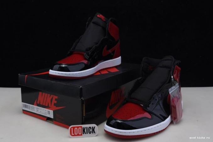 Bred OG High 555088-063 Air Jordan Patent 1 0725